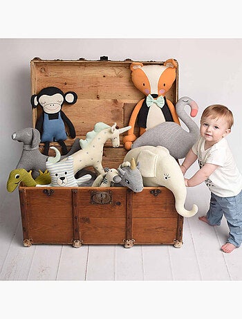 Peluche de flamingo de algodão | sevira kids