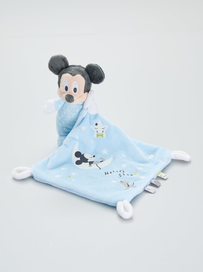 Peluche 'Mickey' fosforescente Azul - Kiabi