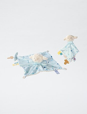 Peluche ovelha com prendedor de chupeta