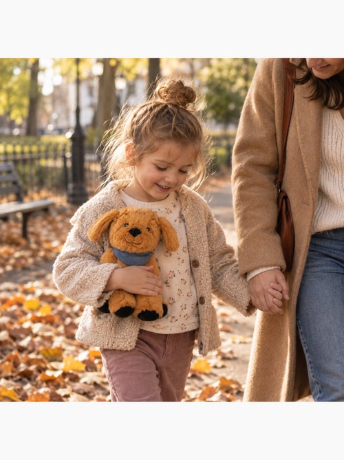 Peluche térmico cão com almofada amovível - Kiabi Peluche térmico cão com almofada amovível - Kiabi
