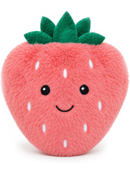 Peluche térmico morango bordado quente ou frio - Kiabi