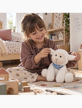 Peluche térmico ovelha com capa removível quente ou frio