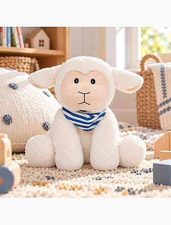 Peluche térmico ovelha com capa removível quente ou frio
