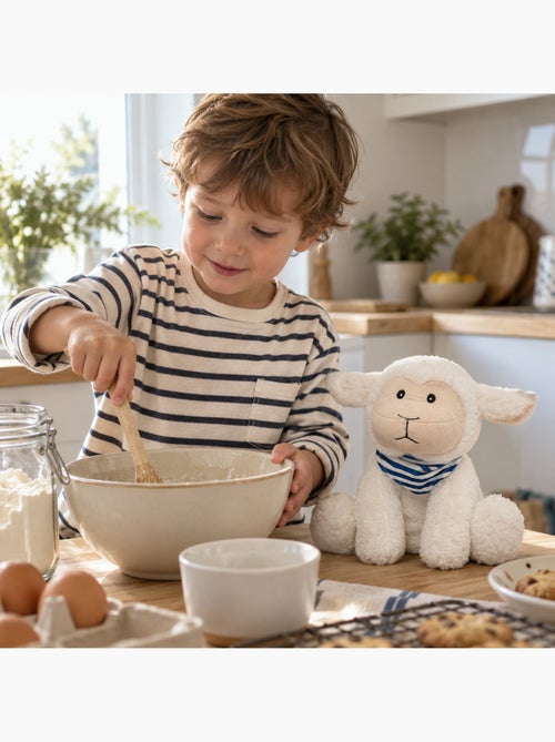 Peluche térmico ovelha com capa removível quente ou frio - Kiabi