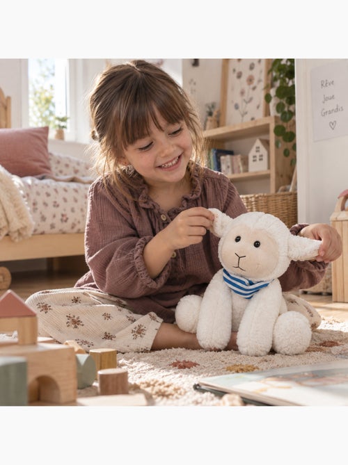 Peluche térmico ovelha com capa removível quente ou frio - Kiabi
