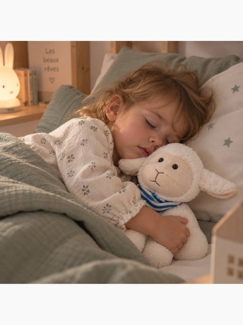Peluche térmico ovelha com capa removível quente ou frio - Kiabi