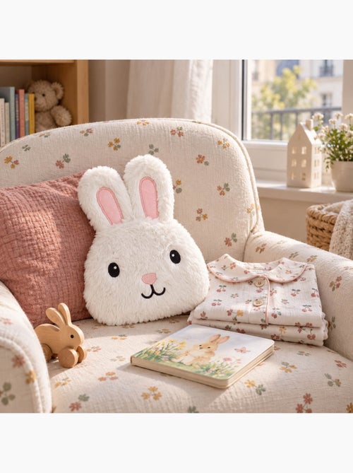 Peluche térmico plano cabeça de coelho quente ou frio - Kiabi