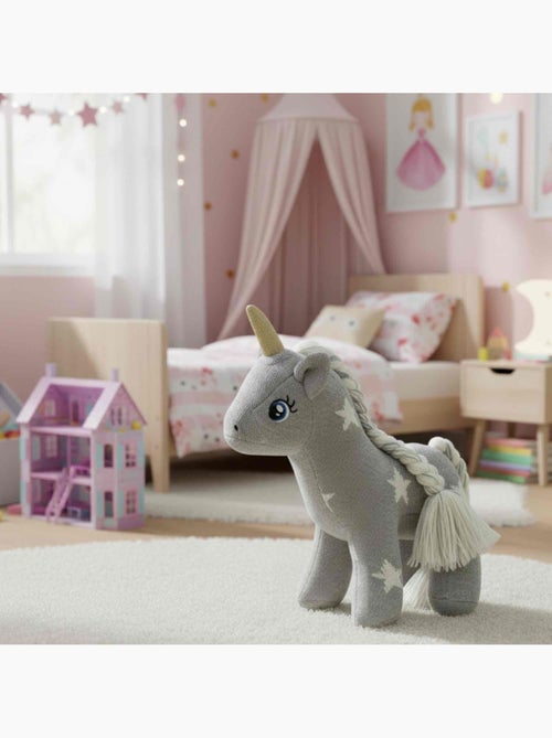 Peluche unicórnio de algodão | sevira kids - Kiabi Peluche unicórnio de algodão | sevira kids - Kiabi