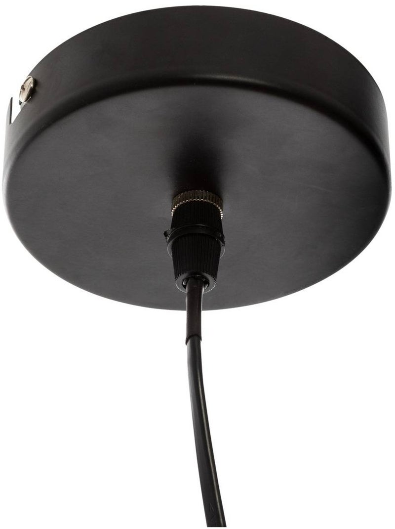 Pendente de flor em metal Preto - Kiabi