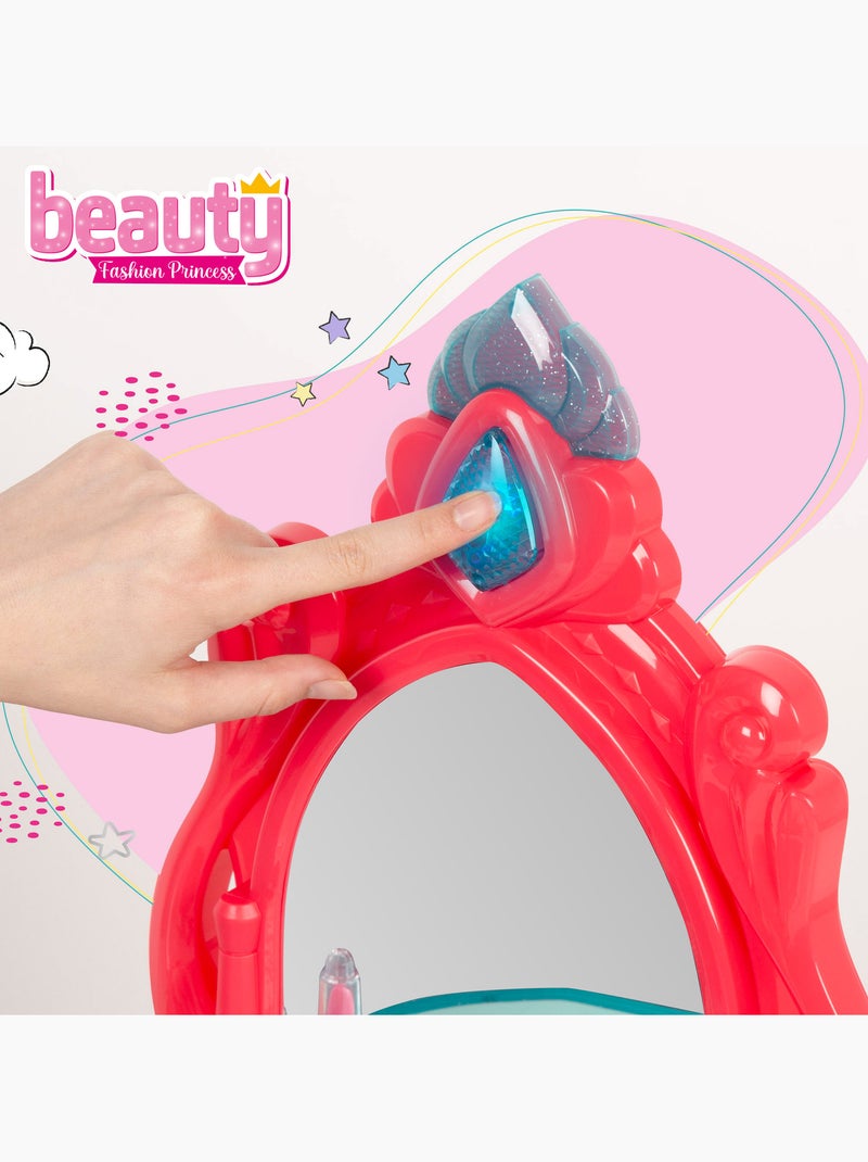 Penteadeira infantil com banco, luz e som beauty N/D - Kiabi