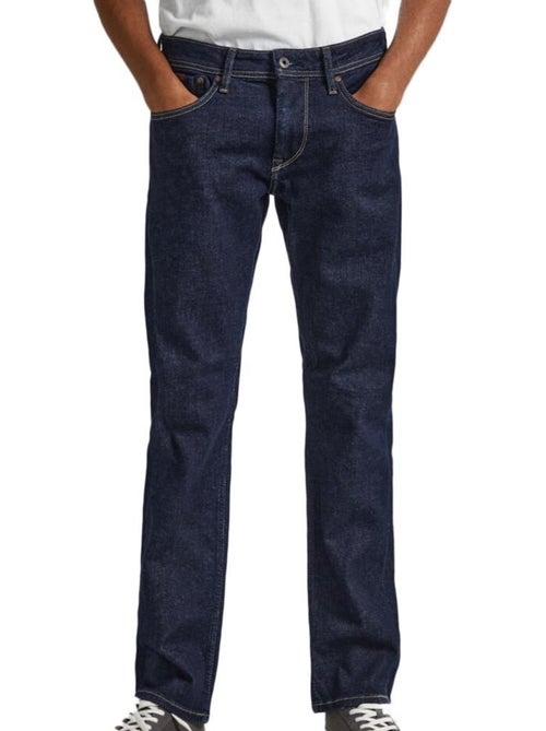 Pepe jeans cash ganga regular azul escuro para homem - Kiabi Pepe jeans cash ganga regular azul escuro para homem - Kiabi