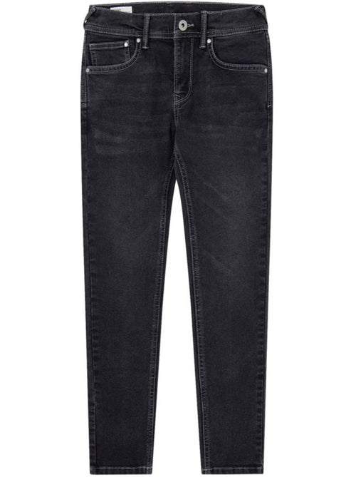Pepe Jeans Finly Calças de Ganga Slim Azul Escuro para Rapaz - Kiabi Pepe Jeans Finly Calças de Ganga Slim Azul Escuro para Rapaz - Kiabi