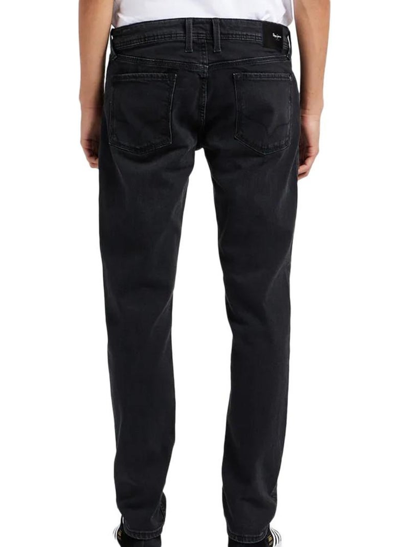 Pepe Jeans Hatch Jeans Regular Pretos para Homem Preto - Kiabi