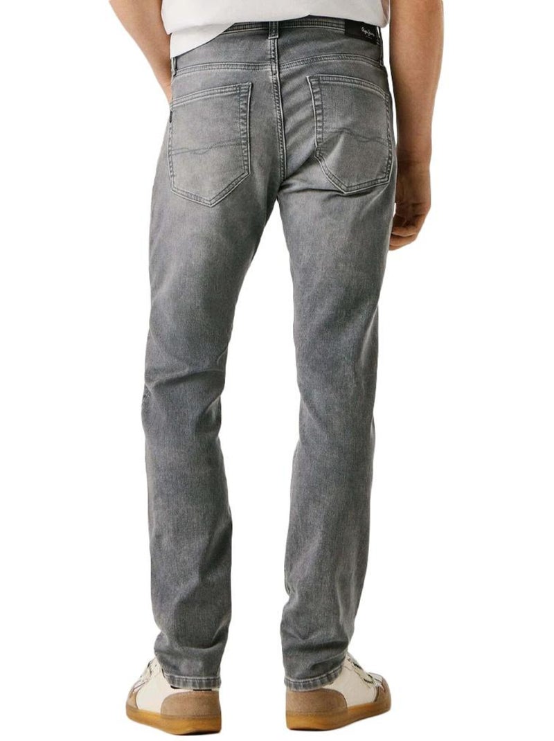 Pepe Jeans Hatch Regular Slim Fit Cinzentas para Homem Cinza-prateado - Kiabi