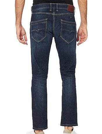 Pepe jeans spike jeans regular fit azul escuro para homem