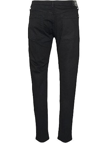 Pepe Jeans Stanley Calças de Ganga Slim Pretas para Homem