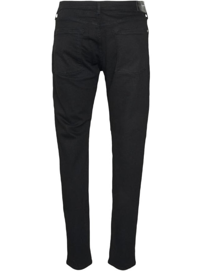 Pepe Jeans Stanley Calças de Ganga Slim Pretas para Homem Preto - Kiabi