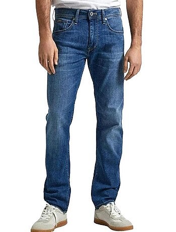 Pepe Jeans Straight Jeans para Homem Azul