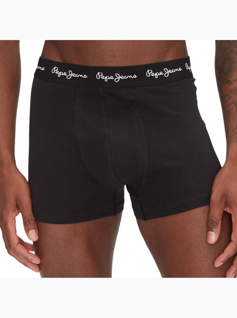Pepe jeans tk - pack 3 boxers para homem (preto/cinzento/branco) Preto - Kiabi