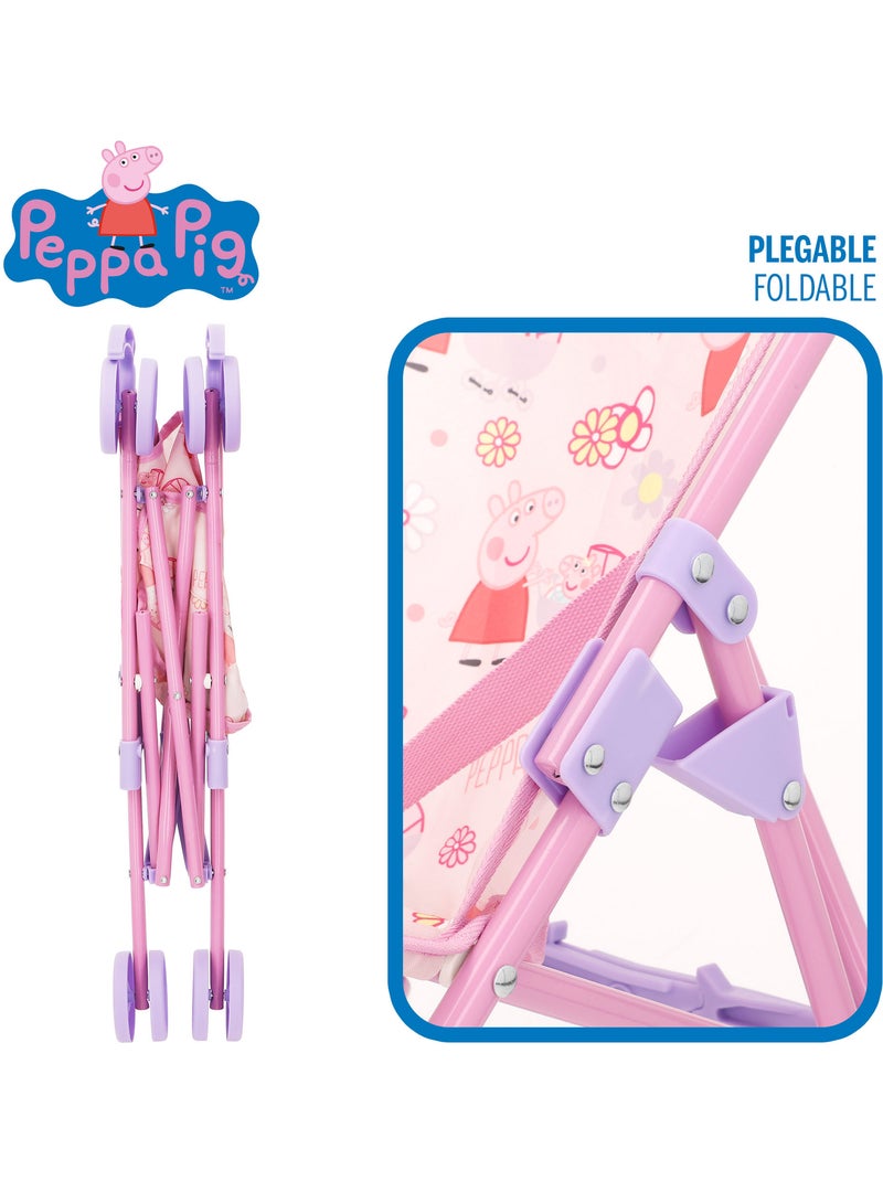 Peppa pig carrinho de bebé para boneca + 24 meses N/D - Kiabi