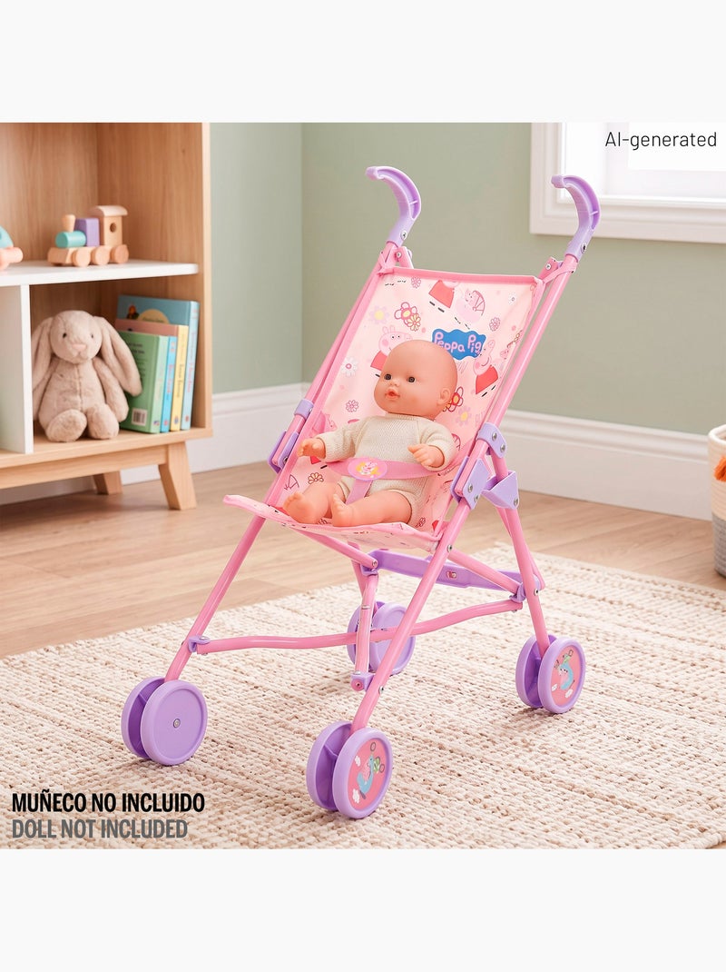 Peppa pig carrinho de bebé para boneca + 24 meses N/D - Kiabi