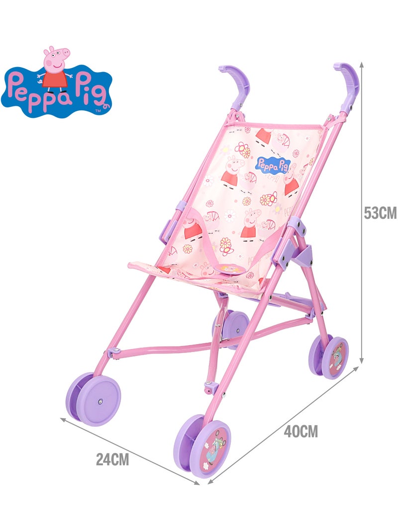 Peppa pig carrinho de bebé para boneca + 24 meses N/D - Kiabi