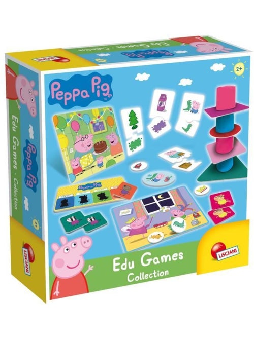 Peppa pig jogos de tabuleiro 10 em 1 - Kiabi