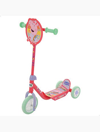 Peppa pig scooter 3 rodas 58x36x65-70 cm máx. 20 kg + 2 anos de idade