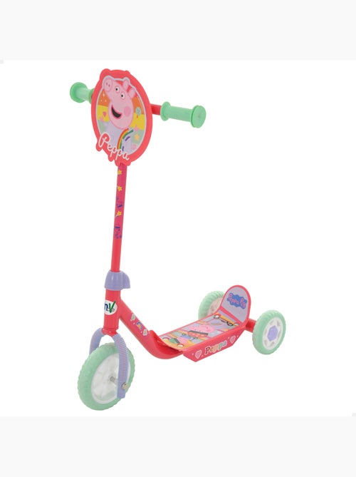 Peppa pig scooter 3 rodas 58x36x65-70 cm máx. 20 kg + 2 anos de idade - Kiabi