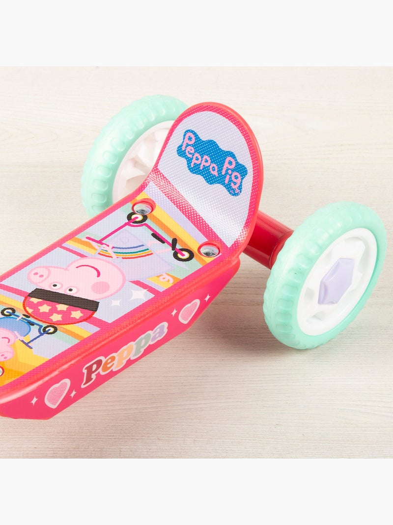 Peppa pig scooter 3 rodas 58x36x65-70 cm máx. 20 kg + 2 anos de idade N/D - Kiabi