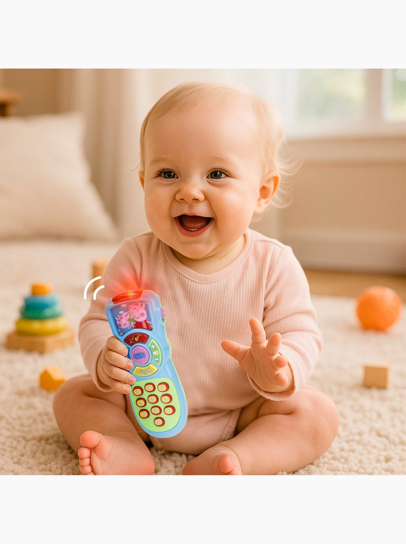 Peppa pig set de comandos interactivos para bebé com luz e som N/D - Kiabi