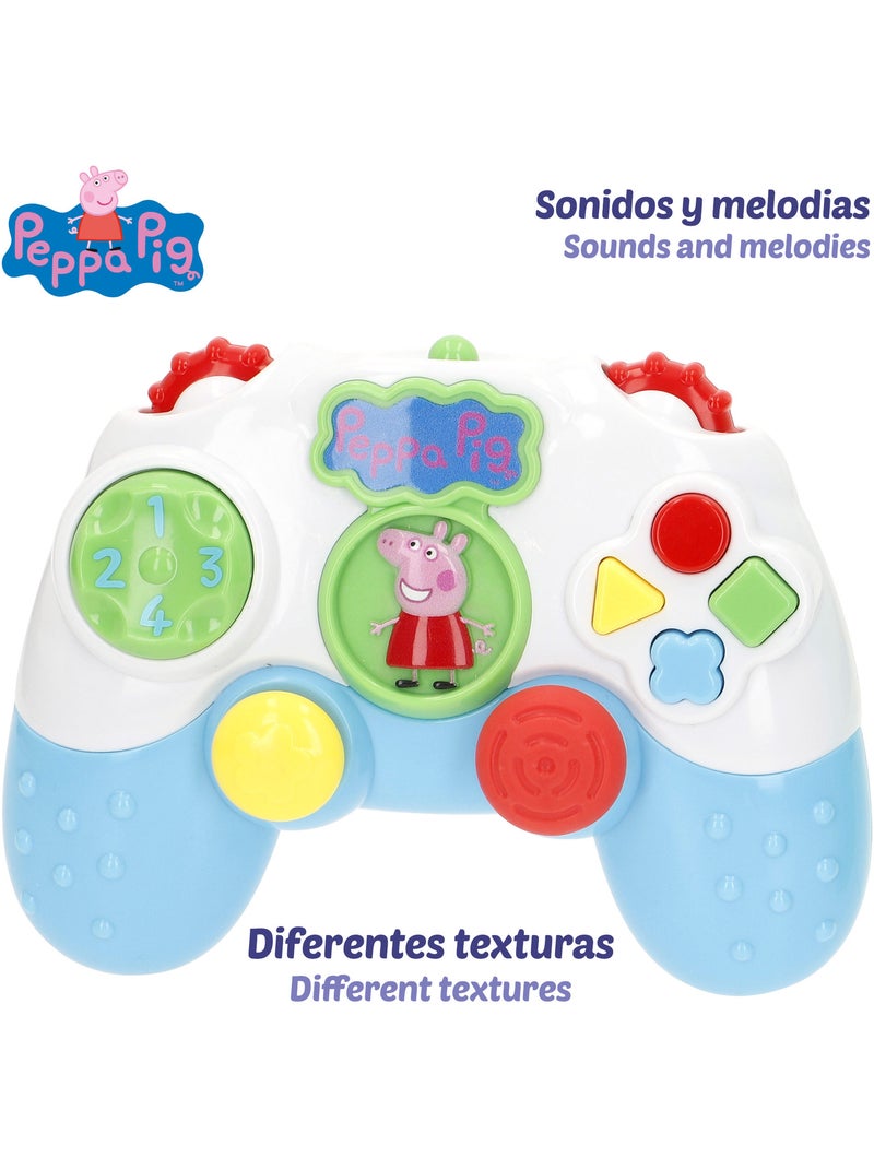 Peppa pig set de comandos interactivos para bebé com luz e som N/D - Kiabi