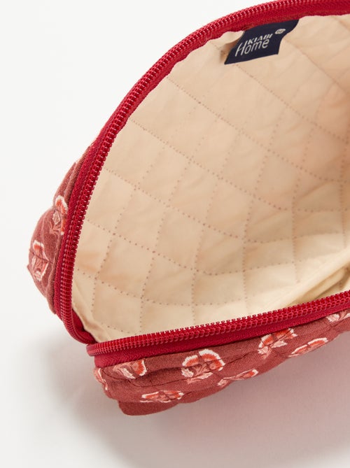Pequena bolsa em tecido acolchoado - Kiabi