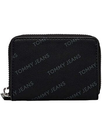 Pequena Carteira Preta Tommy Hilfiger para Homem