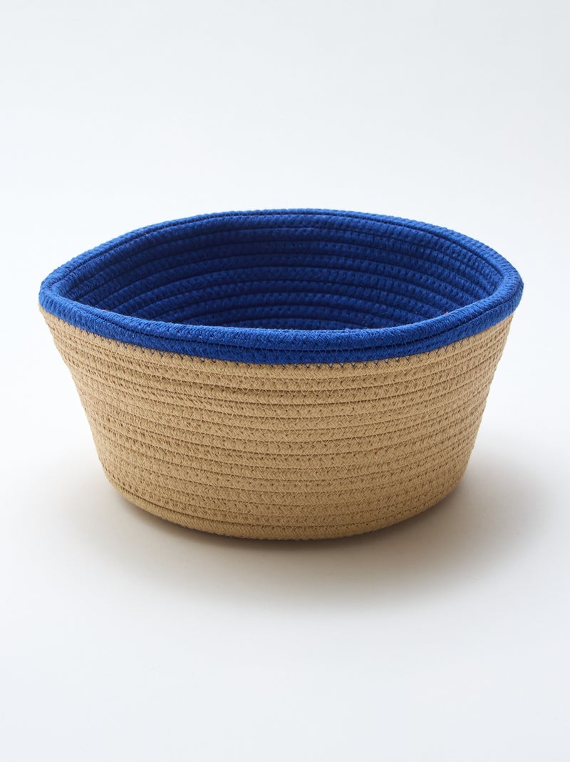 Pequena cesta de arrumação Azul - Kiabi