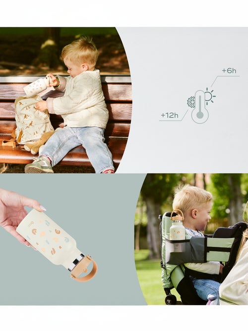 Pequena garrafa de inox 'Babymoov' - Kiabi