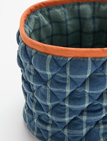Pequeno cesto de arrumação estampado - Kiabi Home