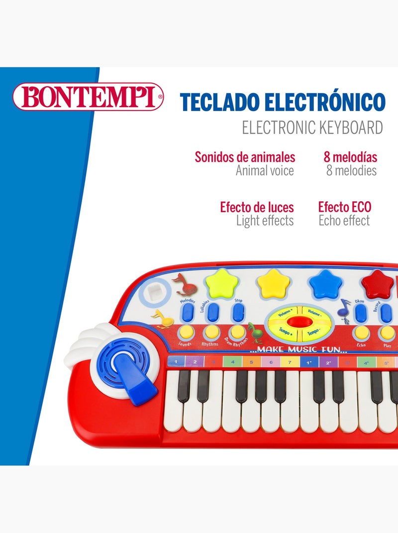 Piano de brinquedo c/microfone bontempi N/D - Kiabi