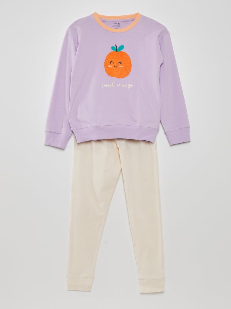 Pijama  - 2 peças VIOLETA - Kiabi