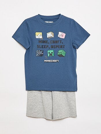 Pijama 2 peças - 'Minecraft'
