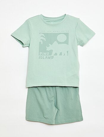 Pijama 2 peças calções + T-shirt