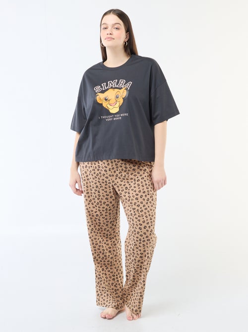 Pijama 2 peças 'Disney' 'Simba' - Kiabi