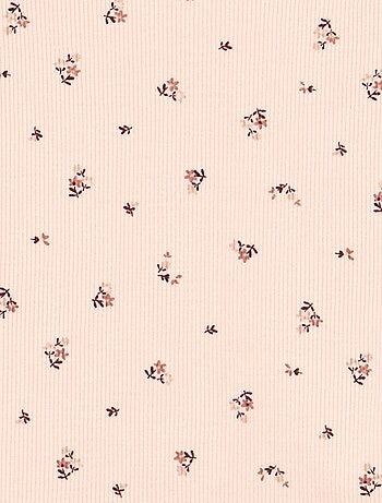 Pijama 2 peças estampado em canelado