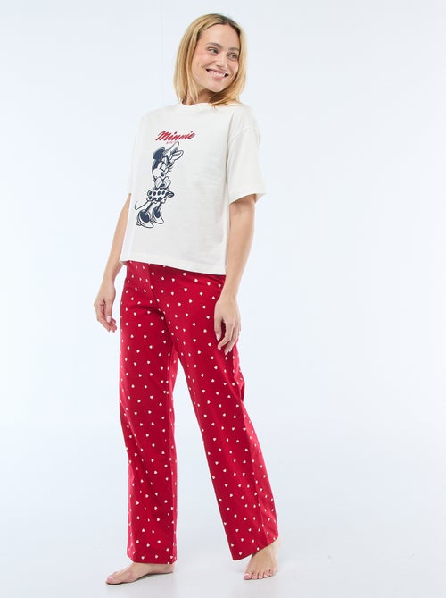 Pijama 2 peças estampado 'Minnie' - Kiabi