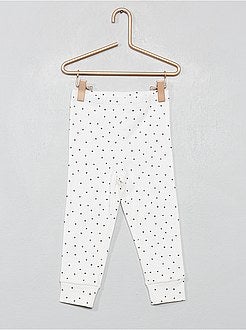 Pijama 2 peças mensagens - Kiabi