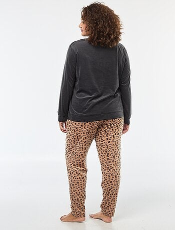 Pijama 2 peças 'Simba' 'O Rei Leão' 'Disney' em polar