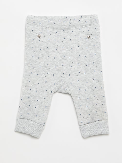 Pijama acolchoado ajustável de 2 peças - Kiabi
