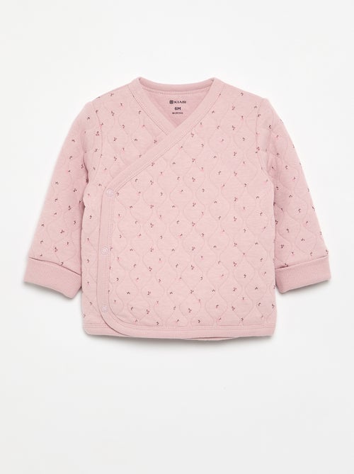 Pijama acolchoado ajustável de 2 peças - Kiabi