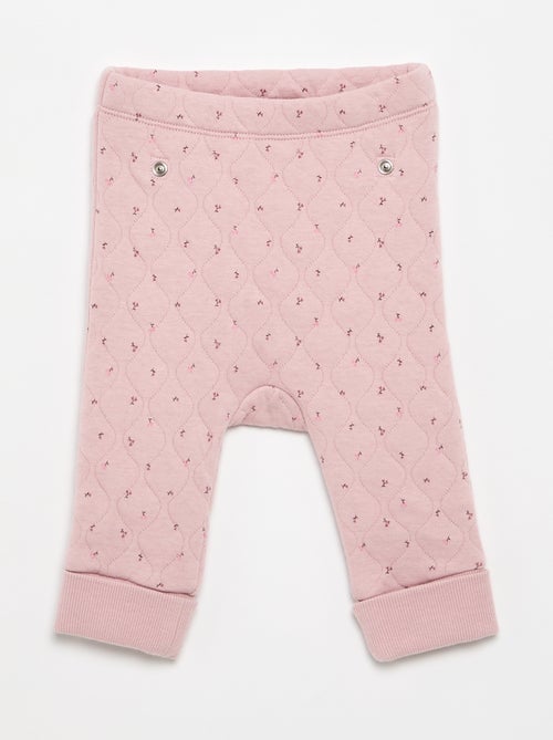 Pijama acolchoado ajustável de 2 peças - Kiabi