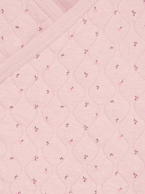 Pijama acolchoado ajustável de 2 peças - Kiabi